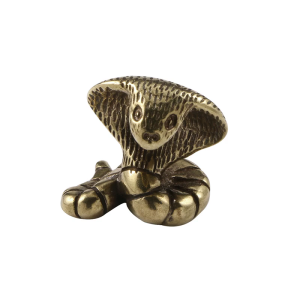 2025 Snake Years Coppers Statue Chinese Zodiacs Cobras Figurine Ornament Car Dashboards Room Desktop Decoration