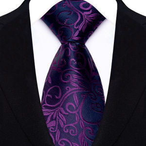 8cm New Mens Tie Red Green Purple Printed Classic Polyester Plaid Paisley Necktie for Designer Business Accessory Gift