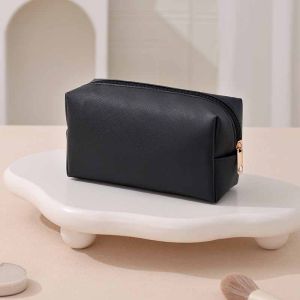 Personalized Custom Name Waterproof PU Leather Makeup Toiletry Bag Portable Travel Cosmetic Organizer Pouch HandBags