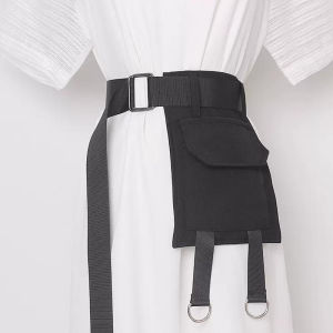 Tactical Techwear Hip Hop Punk Waist Bag Women Multifunction Adjustable Fanny Pack Street Fashion Apron Belt Bag2026
