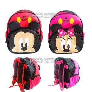 Tas Ransel Anak PAUD / BATITA Mickey Dan Minnie Mouse