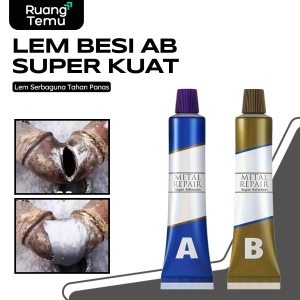 Lem Las Ab 100g Lem Besi Seperti Las Agen Perbaikan Cacat Tahan Suhu Tinggi Tahan Minyak Digunakan Untuk Mengisi Berbagai Cacat Mengikat Baja(lem Metal Perbaikan Logam Agen Metal Casting Glue Pasta Perbaikan)