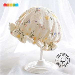MUMUM Newborn Baby Hat for 0-12month -Protect Fontanelle- Baby Sunshade Cap