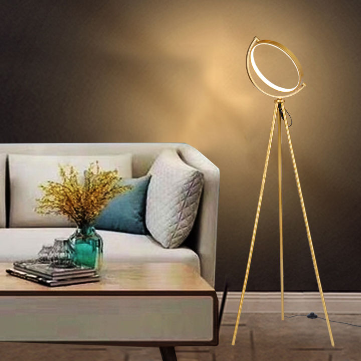 Tall tripod deals floor lamp