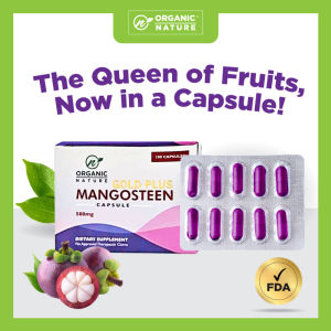 ORGANIC NATURE MANGOSTEEN GOLD PLUS CAPSULES (500MG)