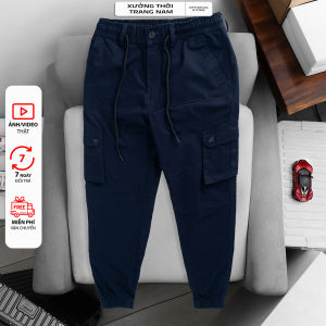 HCM Quần Jogger Kaki Túi Hộp BO CHÂN Nam Quần Jogger Kaki Chất Vải Kaki Cotton cao cấp CHUẨN VNXK MTK6868