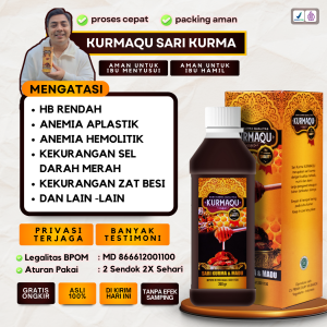 Vitamin Penambah Darah Kurmaku Daya Tahan Tubuh Menambah HB Darah Trombosit Rendah - Obat Tensi Darah Rendah - Obat Menaikan HB Rendah - Obat Penambah Darah Rendah Kurang Darah Anemia