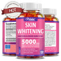 SKIN WHITENING-5000MCG per serving-antioxidant, support detoxification, whitening and firming skin-30/60/100 gummies. 