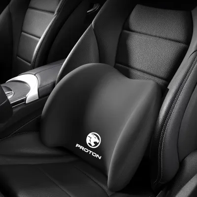 Pillows Memory Foam Auto Seat Headrest Pillow Soft Waist Cushion Car Waist Protector Head Neck Pillow Accessories for Proton X50 X70 Saga Exora Iriz Persona and other models