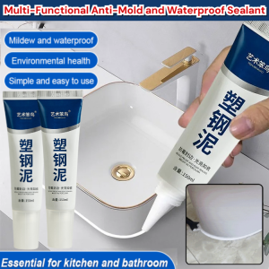 Multi-Purpose Anti-mold and Waterproof Sealant Sink Edge Caulk Glass Tile Scratch Repair Glue Cement Wall Crack Tile Ceramic Sealing Glue Anti-Mildew Anti-Bacterial Universal Agent