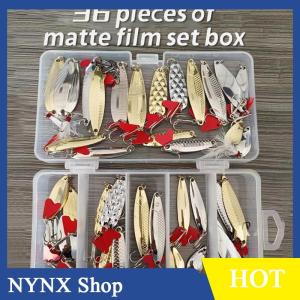 [NYNX] New Mixed Fishing Lure Set Minnow Spoon Lure Soft Lure Fishing Accessory In Box Artificial Bait For Bass Pike Crank Dropshipping