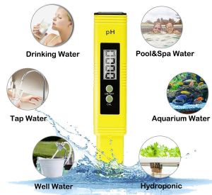 Bút đo nồng độ PH của nước thiết bị đo dung dịch trồng rau thủy canh nước sạch nước bể cá. hồ bơi