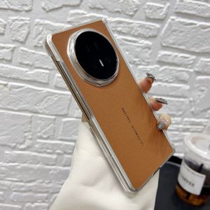 For Huawei Honor Magic V5 Case Hard PU hinge Magnetic wireless charging Protective Back Cover case For Magic V5 Phone Shell