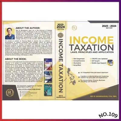 teaching aids ❈Income Taxation 2023 Edition by Banggawan✌