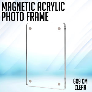 Printing View - Acrylic Magnetic Photo Frame Transparent Design