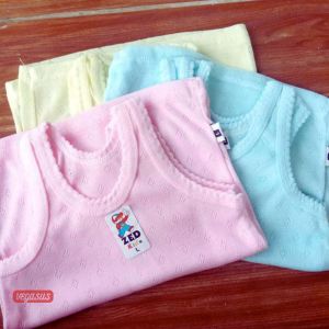 6 Pcs Kaos Dalam Anak-Anak Usia 3-15Tahun-Singlet Zed Kids Size XLXXL4l5L6L7L -SNI-Vegasus Store
