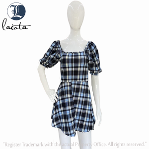 Collection Checkered Elegant Classy Ruffle Dress And Terno Tops And Skirt {HOT SALE} LACOTA Korean Style New Trendy For Women On Sale