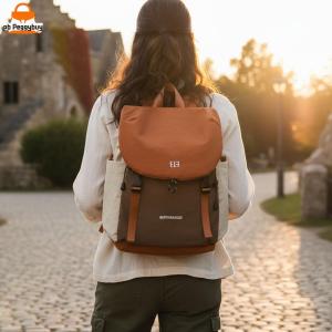 Laptop Backpack Waterproof Mountaineering Bag Color Blocking Commuter Backpacks for Women Fashion Ladies Casual College