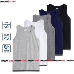 Áo Ba Lỗ Nam 100% Cotton Mền Mại Co Giản Thấm Hút tốt ATN -tannguyen shop