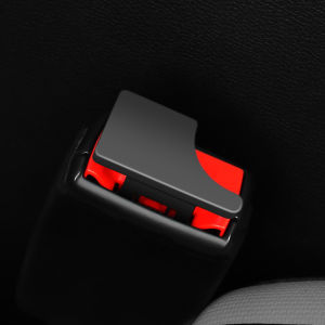 1PCS Universal Car Safety Seat Belt Buckle ClipExtender Metal Plug Alarm Stopper For All Tesla Model Y Model 3 S X