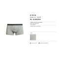Quần Lót Nam Owen QLBR23834 Màu Xám Nhạt Dáng Boxer Slim Fit Vải Cotton Cao Cấp Sịp Đùi Thoáng Mát Dễ Chịu Co Giãn. 