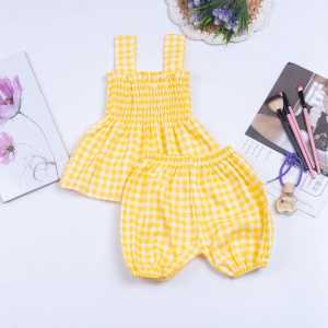 SETELAN ANAK AFINA ANAK PEREMPUAN / SETELAN TARTAN BABYDOLL BALITA 1-5 THN