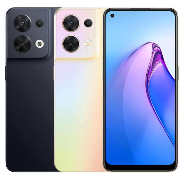 Oppo Reno8 5G Ram8/256gb(เครื่องใหม่มือ1,เครื่องศูนย์ไทยสินค้ามีรับประกัน) ส่งฟรี!