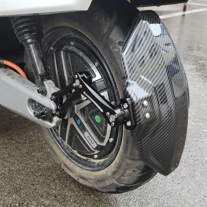 Universal Motorcycle Rear Mudguard Guard Motorbike Electric Bike ...
