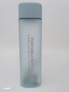 Botol Air MInum Kotak Doff Tali Seliya 550 ml 7682