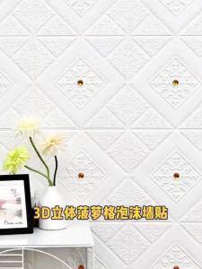 3D Ceiling Foam Self-Adhesive Retro Wall Stickers DIY Wall Decor for Home Office Decoration