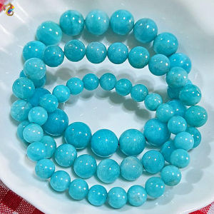 Premium Grade Natural Pastel Amazonite Bracelet