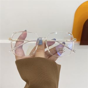 SM AR011 Kacamata Anti Radiasi Persegi Kacamata Style Korea Bingkai Retro Petak Eyeglasses