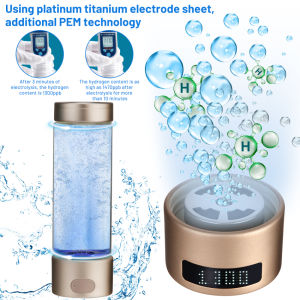 SPE Ion Membrane Hydrogen-Rich Water Cup PEM Technology Negative Ion Health Cup Hydrogen And Oxygen Separation Electrolysis Water Cup