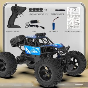 JJRC Q145 Mainan Mobil Off Road Remot Control 2.4G RC 4WD Climbing Car