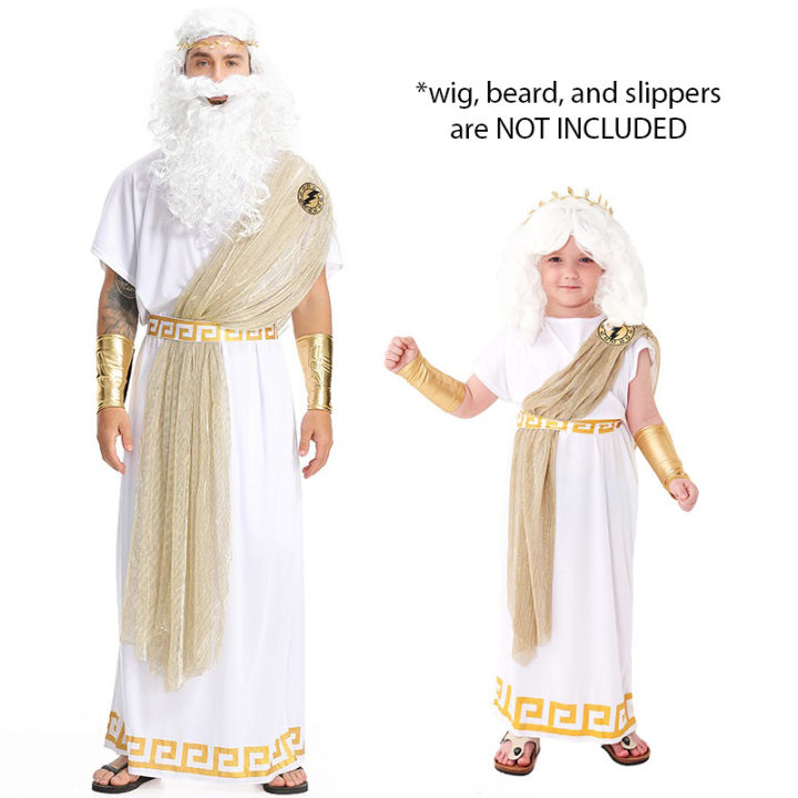 United Nations Greece Costume Greek God Zeus Cosplay for Kids and Adults Mythology Jupiter Halloween for Boys Teens Men Lazada PH