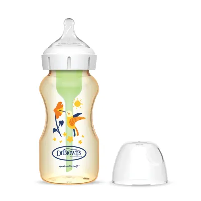 Bình sữa cổ rộng Dr.Browns nhựa PPSU Option Plus 100% chính hãng 150ml và 270ml