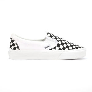 ERONS - SLIP ON MONO CHECKERBOARD BLACK WHITE | SEPATU SLIP ON CATUR UNTUK PRIA DAN WANITA