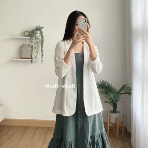 SIVALI Jane Blazer 2048 - Korean Blazer Wanita Lengan Panjang - Outer Blazer - Blazer Kerja