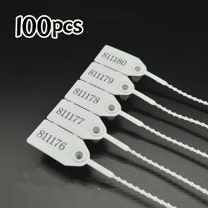 100PCS/SET Tali Seal Apar/Segel Locis Security Seal/ Segel Kabel Ties Label Marker Nama/Segel Makanan