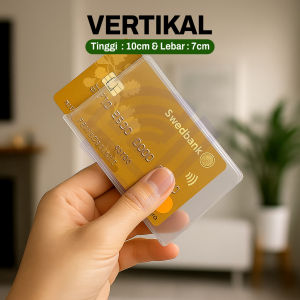 [COD] NANVAN NVN-TPL01 TOPLOADER CASE TEMPAT PELINDUNG KARTU - ANTI GORES UNTUK FOTO KOLEKSI / ID CARD CLEAR PREMIUM [ ISI 20PCS ]