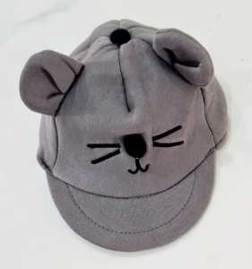 Topi Bayi Karakter Kucing / Topi Kucing Bayi / Topi Bayi Lucu BB-28