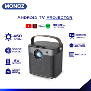 Q3 PRO Portable Smart Mini 4K Full HD Projector IOS / Android WiFi Bluetooth HDMI Projector