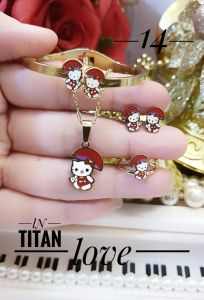 Titanium set anak