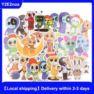 【Local shipping】 50Pcs Dandys World Stickers Dandys World DIY Stickers Scrapbooking Phone Luggage Skateboard Waterproof Graffiti Decals
