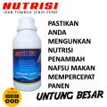 Vitamin Ikan Nila Biar Cepat Besar/Vitamin Meningkatkan Nafsu Ikan Untuk Penggemukan Ikan Nila. 