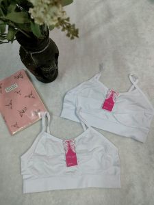 HÀNG CHUẨN 100%COTTON - Áo lá áo lót 2 dây bé gái học sinh An Phú áo lót lá - AOLA08 FREESIZE 30-55KG