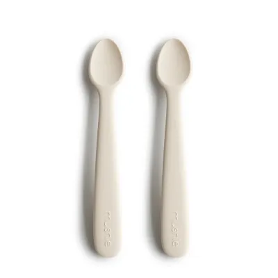 Mushie Silicone Feeding Spoons ช้อนสำหรับป้อนอาหาร