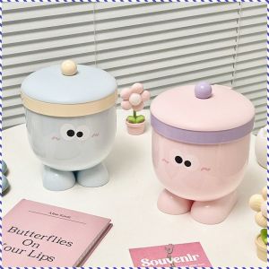 Garbage Bin Portable Cartoon Trash Can Cute Multi-scene Application Home Environmentally Friendly