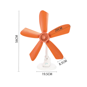 MABUHAY STAR FS65 Electric Fan 5 Blades Dual purpose Clip or Stand Desk Fan