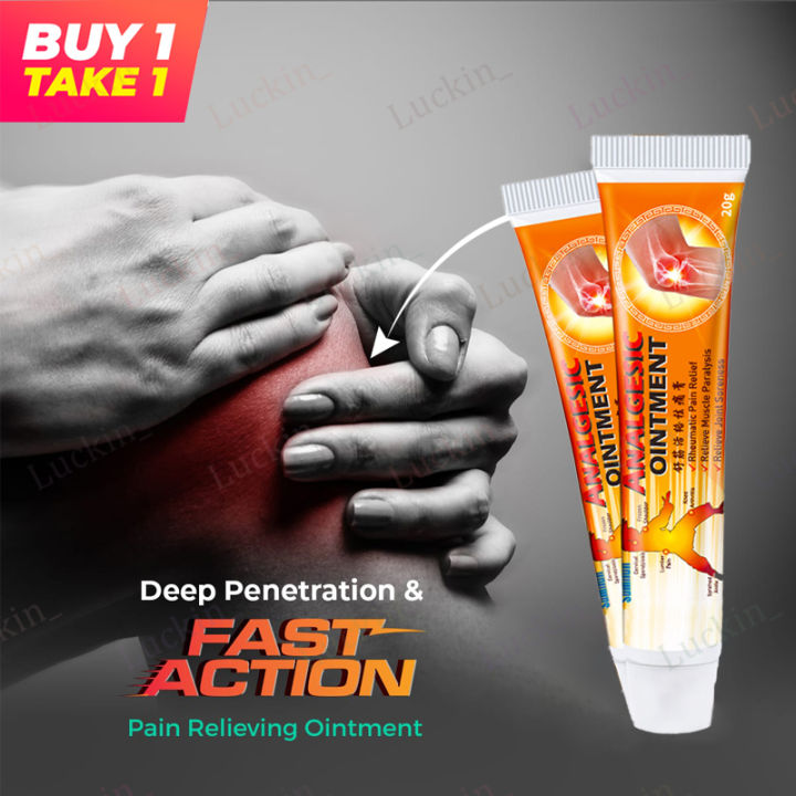 【Sumifun】Analgesic Ointment Buy 1 Take 1 Pain Relief Cream For ...